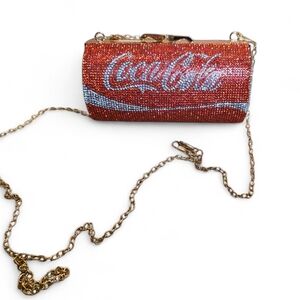 Coca Cola Red Crystal Clutch Bag